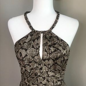 Michael Kors Snake Print 🐍 Top Size 8